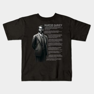 Marcus Garvey Kids T-Shirt